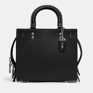 Coach Black Leather Handbag